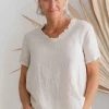 Abruzzi Top - Sand- IC54