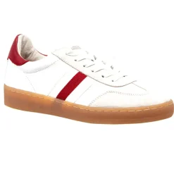 Aloha Sneaker - Cream/Red - AE20