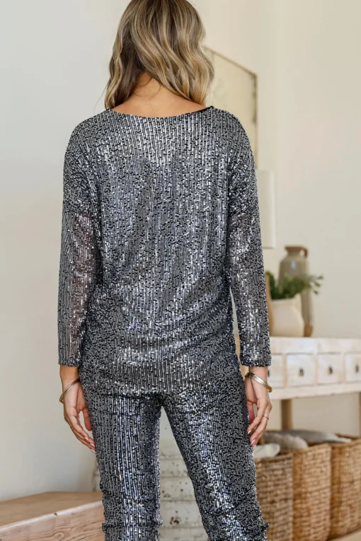 Ammirevole Top - Gunmetal - FA13