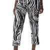 Animal Print Wide Leg Pant - JR16