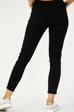 Anna High Rise Jeans - Black - AL1