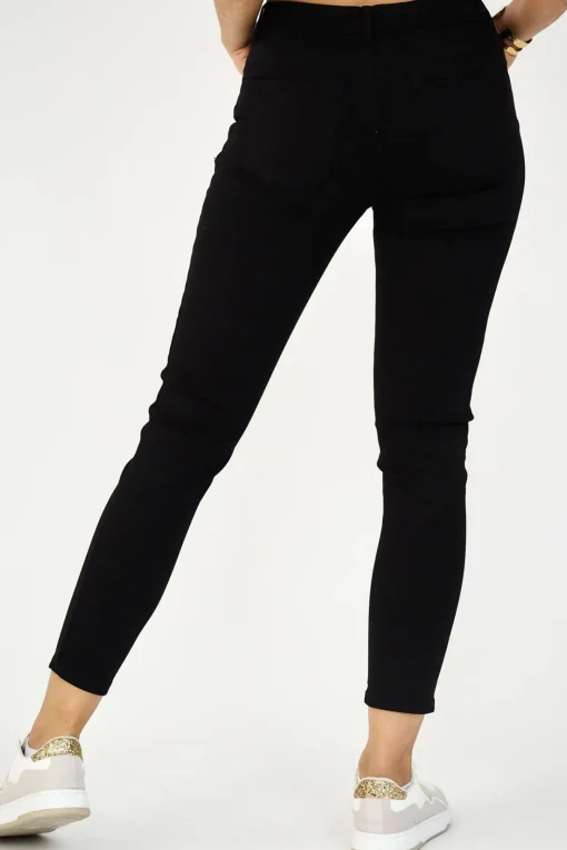 Anna High Rise Jeans - Black - AL1