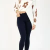Anna High Rise Jeans - Navy - AL1