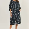 Anya Linen Dress - Universe - OJ5