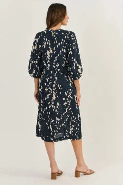 Anya Linen Dress - Universe - OJ5