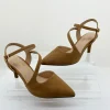 April Pointed Heel - Camel - C2