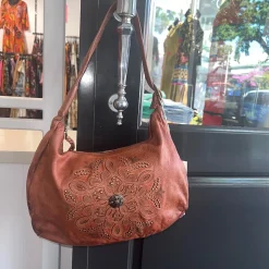 Asher Hobo Bag - Oak - AV6