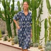 Avalon Cotton Dress - Fracture - N15