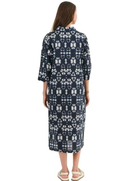Avalon Cotton Dress - Fracture - N15