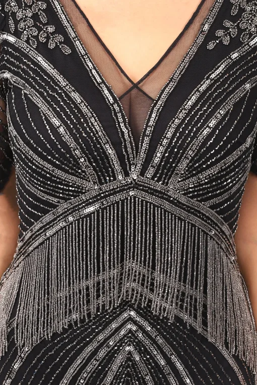 Beaded Queen Dress