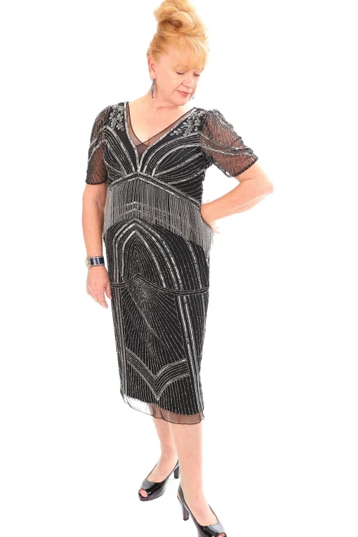 Beaded Queen Dress