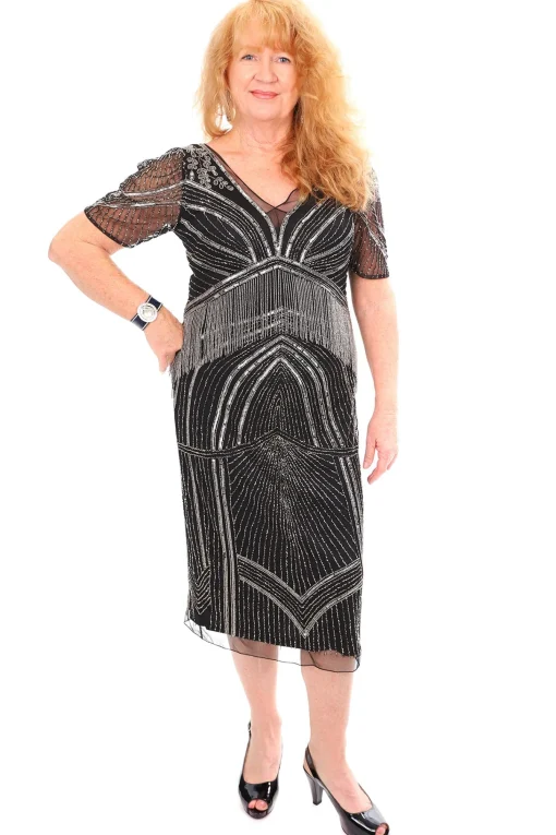 Beaded Queen Dress