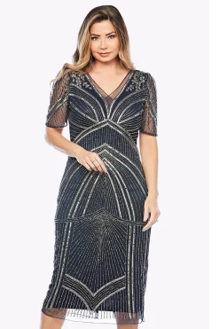 Beaded Queen Dress | Midnight | JH6