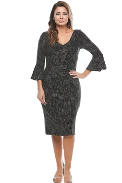Bell Sleeve Cocktail Dress