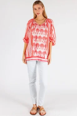 Blakely Top - Melon - LL46