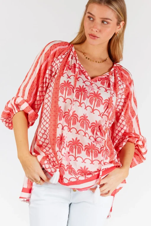 Blakely Top - Melon - LL46