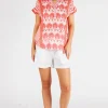 Blakely Sleeveless Top - Melon - LL47