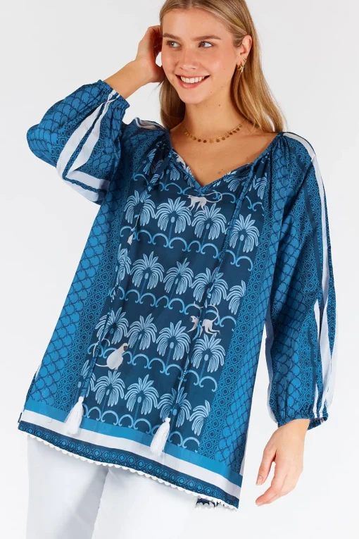 Blakely Top - Navy - LL46
