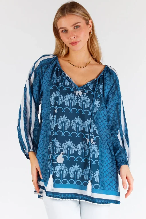 Blakely Top - Navy - LL46