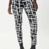 Block Inspired Pants - Black& White - JR124