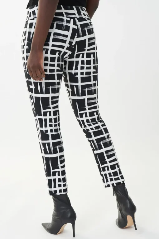 Block Inspired Pants - Black& White - JR124