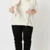 Brooke Spot Knit With Scarf - GS18