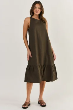 Brooklyn Dress - Espresso - OJ15