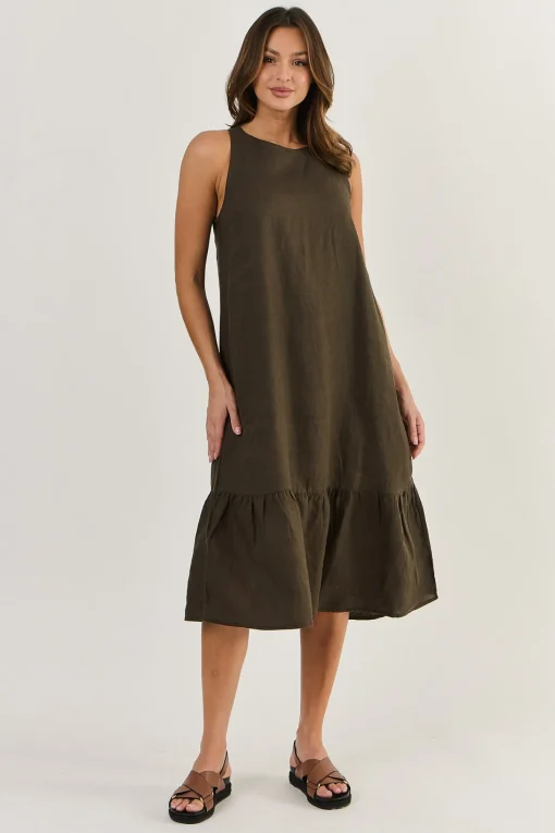 Brooklyn Dress - Espresso - OJ15