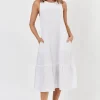 Brooklyn Dress - White - OJ15