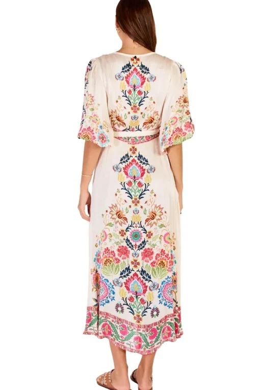 Camille Wrap Dress - Multi - RY2