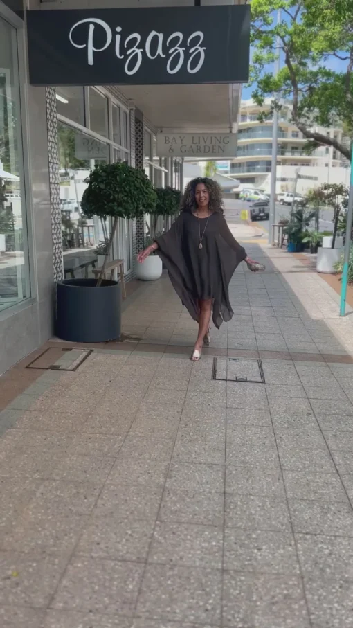 Campana Dress - Chocolate - IC8
