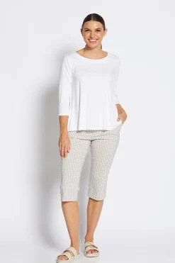 Capri Pocket Pant - Gingham - PH45