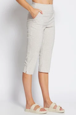 Capri Pocket Pant - Gingham - PH45