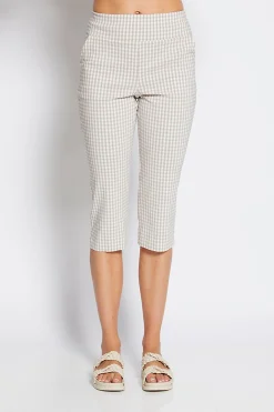Capri Pocket Pant - Gingham - PH45