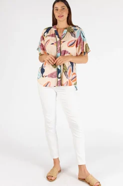 Cayman Top - Print - LS8