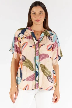 Cayman Top - Print - LS8