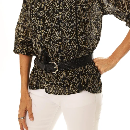 Cecilia Belt - Black - MH12