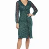 Celeste Sequin Dress - Emerald - Z21