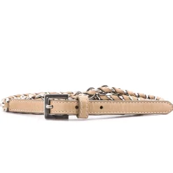 Chain Belt Beige