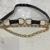 Charcoal Reptilian Belt