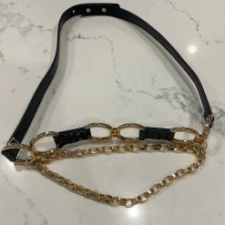 Charcoal Reptilian Belt