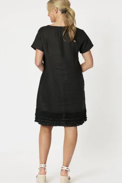 Chic Shift Dress - Black - GS9