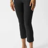Claire Cropped Pant - Black - JR64
