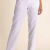 Clare 7/8 Suit Pant - White - TT51