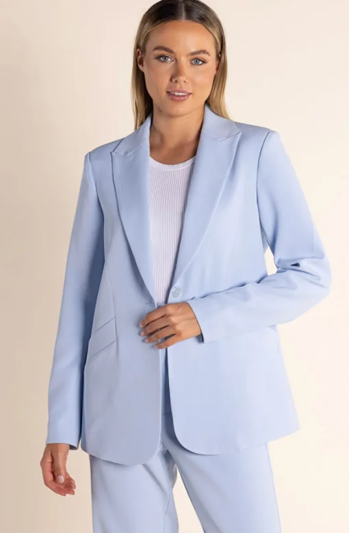 Clare Suit Blazer - Sky - TT43