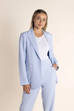 Clare Suit Blazer - Sky - TT43