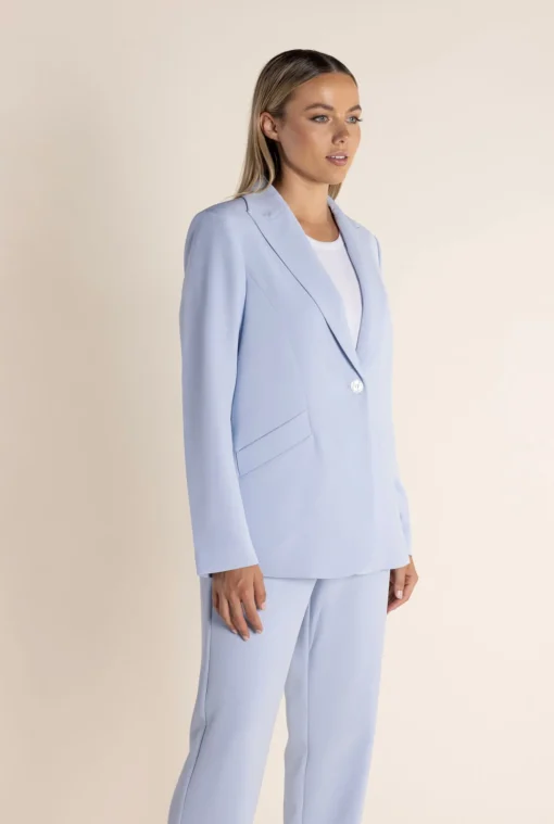 Clare Suit Blazer - Sky - TT43