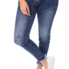 Classic Button Jeans - Denim - IS10