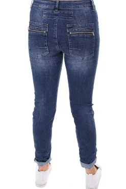 Classic Button Jeans - Denim - IS10