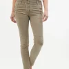 Classic Button Jeans - Elk - IS10